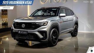 New 2025 Volkswagen Atlas Unveiled - Excellent comfort three-row SUV