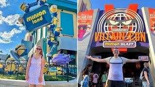 Riding The NEW Villain-Con Minion Blast At Universal Studios Florida