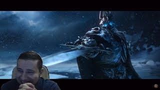 Манурин смотрит Трейлер World of Warcraft Wrath of the Lich King