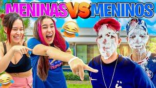 GINCANA MENINOS VS MENINAS *Deu confusão