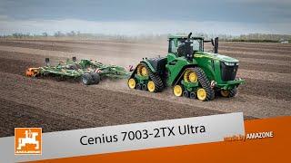 Cenius 7003-2TX Ultra & John Deere 9RX 640  AMAZONE