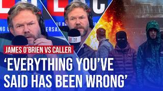 James OBrien dismantles far-right sympathiser amid riots  LBC