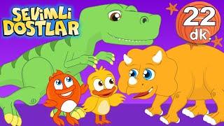 Dinozorlar Sevimli Dostlar Bebek Şarkıları  Çocuk şarkıları  Adisebaba TV Nursery Rhymes