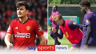 Harry Maguire Luke Shaw and Anthony Gordon not in England training ahead of tomorrows game