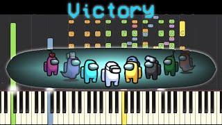 Among Us - Victory Sound - Piano Remix