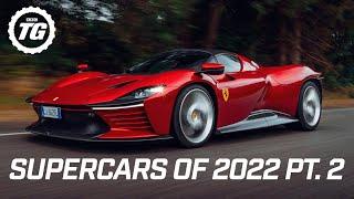  LIVE Top Gears Best Supercars of 2022 Part 2 Ferrari SP3 Lambo Countach McLaren Artura & more