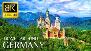 GERMANY 8K • Beautiful Scenery Relaxing Music & Nature Soundscape in 8K ULTRA HD