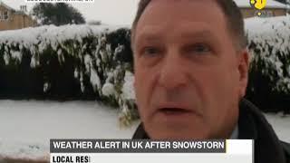 Weather alert in UK after snowstorm