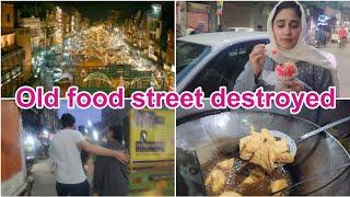 Visited old food streetOld memories destroyed Lahore old food street no more.