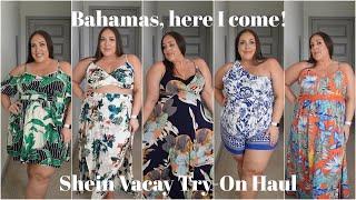 Huge Shein Try-On Haul Summer  Bahamas Here I Come  Shein Try-On Summer Vacation Haul