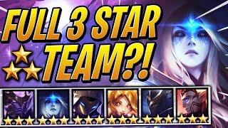 My ENTIRE TEAM is 3 STARRED ⭐⭐⭐ Hyper Roll Protector  TFT Set 3  Teamfight Tactics Galaxies