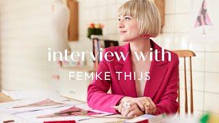 INTERVIEW WITH FEMKE THIJS  - WINNER FASHION SCHOOL 2023