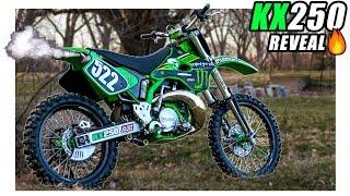 The Beast Is Unleashed..  KX250 First Ride & Reveal  RAW Two Stroke Power