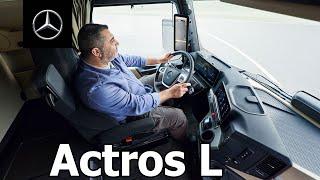 New Mercedes Trucks Actros L - Interior exterior premiere