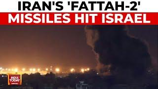 Israel-Hezbollah War Irans Hypersonic Missile Fattah-2 Pierces Through Israels Air Defence