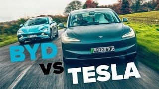 Tesla Model 3 vs BYD Seal  Tesla battles a new rival