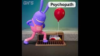 NORMAL vs PSYCHOPATH 11 - THE AMAZING DIGITAL CIRCUS TADC  GHS ANIMATION