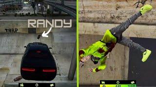 Randy Bullet and Tommy T try Vinnys INSANE JUMP both POVs