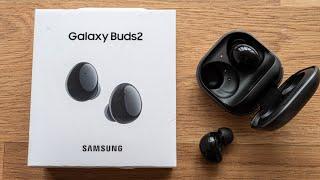 Samsung Galaxy buds 2 unboxing new onyx colour