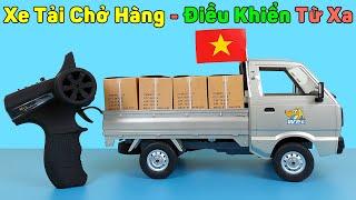 Xe Tải Chở Hàng Điều Khiển Từ Xa Mô Hình Vận Chuyển Đẹp Như Thật  Mở Hộp Mua Hàng Online