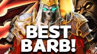 KING OF THE BG BEST BARBARIAN BUILD for PvP in Diablo Immortal