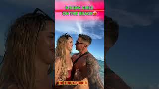 Kissing girls on the Beach