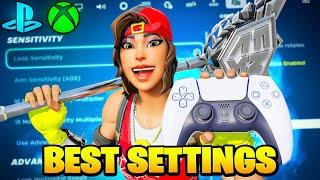 NEW Best Controller SETTINGS + Fast & Slow Sensitivity for Console Players
