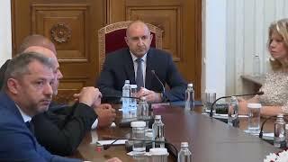Борисов пред президента Излиза че няма как да се състави правителство - Здравей България