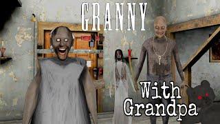 Granny door escape  Grandpa aaye Granny se milne in Granny Old house  Grandpa visitor mode