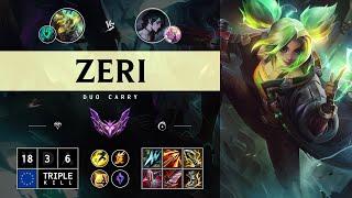 Zeri ADC vs Hwei - EUW Master Patch 14.14