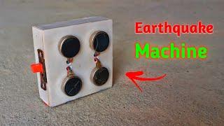 Built Your Own Mini EARTHQUAKE Machine Unleash Tremors at Home