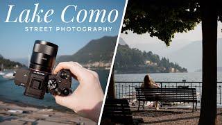 Lake Como Street Photography I Sony a7 IV + Sony 55mm f1.8 Zeiss