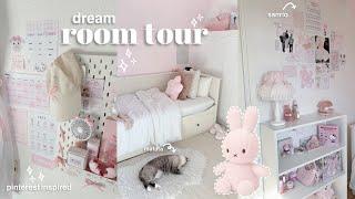 MY DREAM ROOM️ a tour  pinterest inspired aesthetic desk pink aesthetic