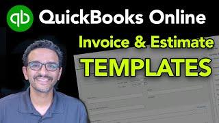 QuickBooks Online 2024 Customizing Invoice Templates