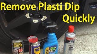 Plasti Dip Removal Comparison - Which is best?