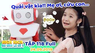 Gia đình là số 1 Phần 2 Tập 118 Full Lam Chi sợ hãi xanh mặt vì QUÁI VẬT Robot xuất hiện trong nhà