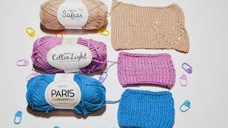 Образцы из пряжи Drops   Safran Cotton Light PARIS