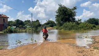 ទឹកបានចាប់ផ្តើមលិចបណ្តើរៗទឹកហូរពីទន្លេចូលបឹង ខណៈកំពស់ទឹកទន្លេមេគង្គថ្ងៃនេះឡើង 28.09.2024