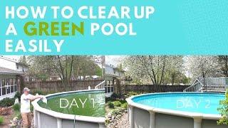 How To Clear Up  Clean Green Pool Water How To Shock A Pool easily