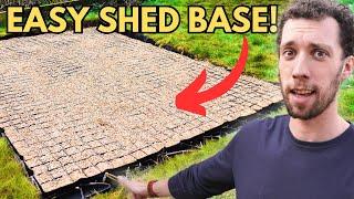 How To Install a Grid Shed BaseThe EASY Way