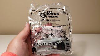 4K Fast and Furious Spy Racers February 2020 Happy Meal #4 Macallister Superfin Review
