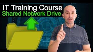 Network Share Drive Configuration Windows Server File Sharing Training Free Course #helpdesk