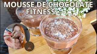 Fitness Chocolate Mousse with 3 ingredients  Delicious and high protein