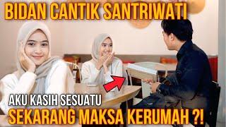 BIDAN CANTIK SANTRIWATI️AKU KASIH SESUATU EH SURUH LANGSUNG KERUMAH