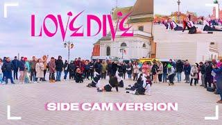 KPOP IN PUBLIC  SIDE CAM IVE 아이브 ’LOVE DIVE’ Dance Cover by Majesty Team FENGX & Daver Up