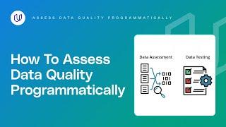 Assess Data Quality Programmatically