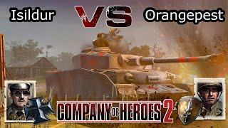 Coh2 1v1  Isildur vs Orangepest  Zeal and sweat