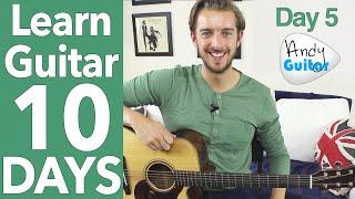 Guitar Lesson 5 - Ooh La la Rod Stewart & NEW Melody 10 Day Guitar Course 