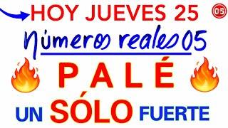 Los PALÉ y SÚPER que MÁS SALEN HOY JUEVES 25072024 Números para hoy jueves 25072024PALÉ de HOY