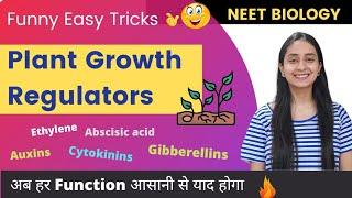 Super Easy Tricks to Learn All PLANT HORMONES Functions  NEET BIOLOGY